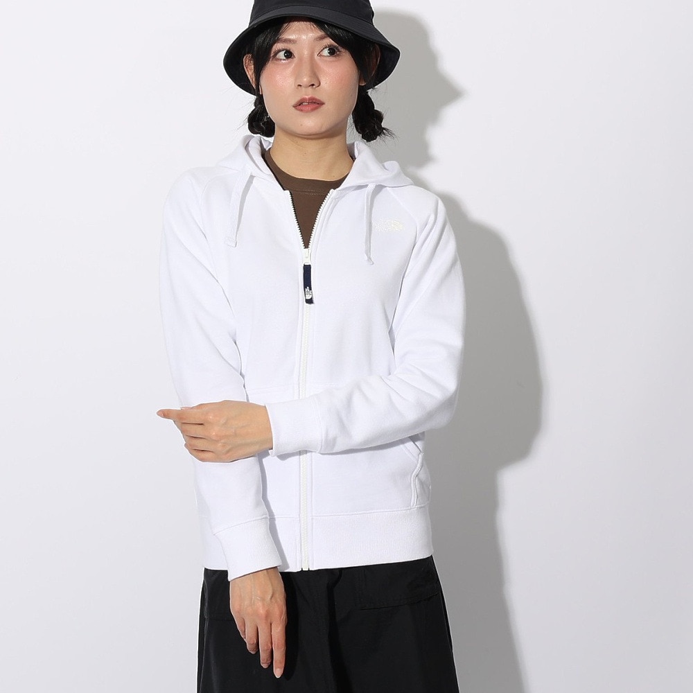 ザ・ノース・フェイス（THE NORTH FACE）（レディース）リアビューフルジップフーディ トレーナー パーカー NTW12442 W