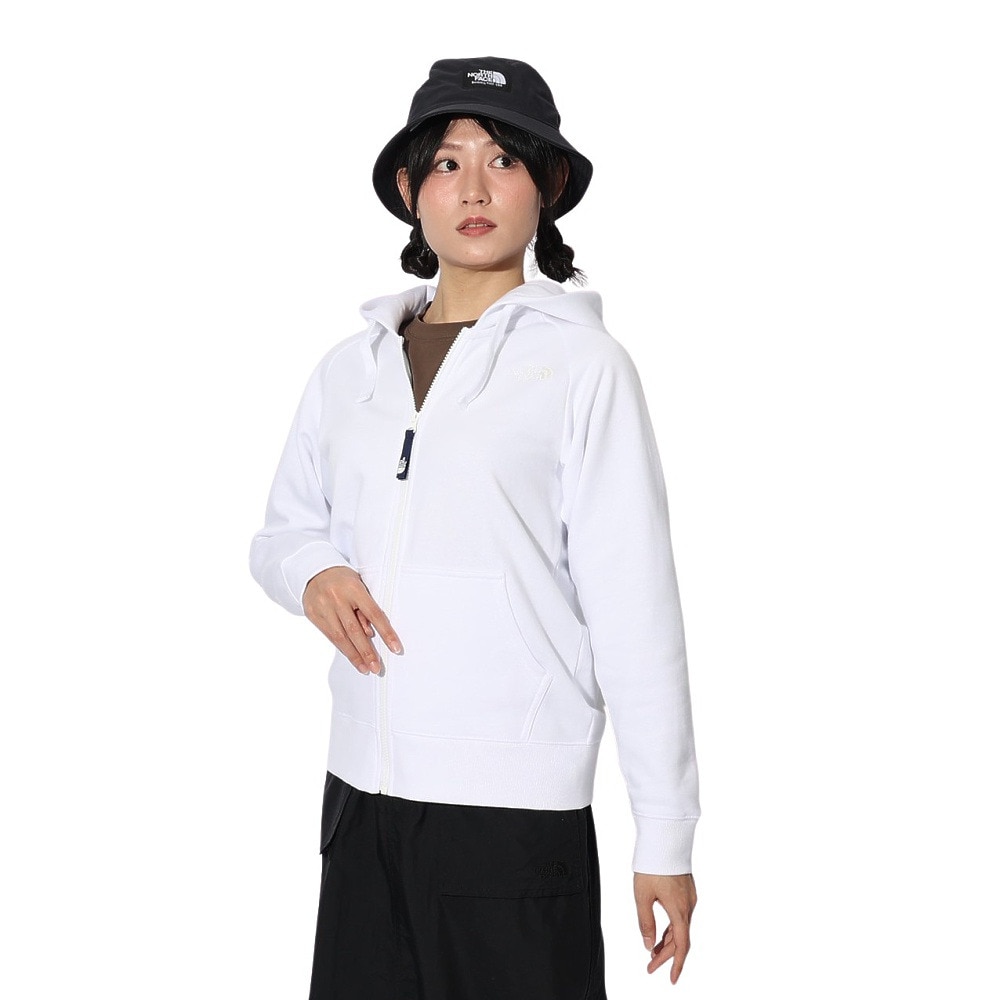 ザ・ノース・フェイス（THE NORTH FACE）（レディース）リアビューフルジップフーディ トレーナー パーカー NTW12442 W