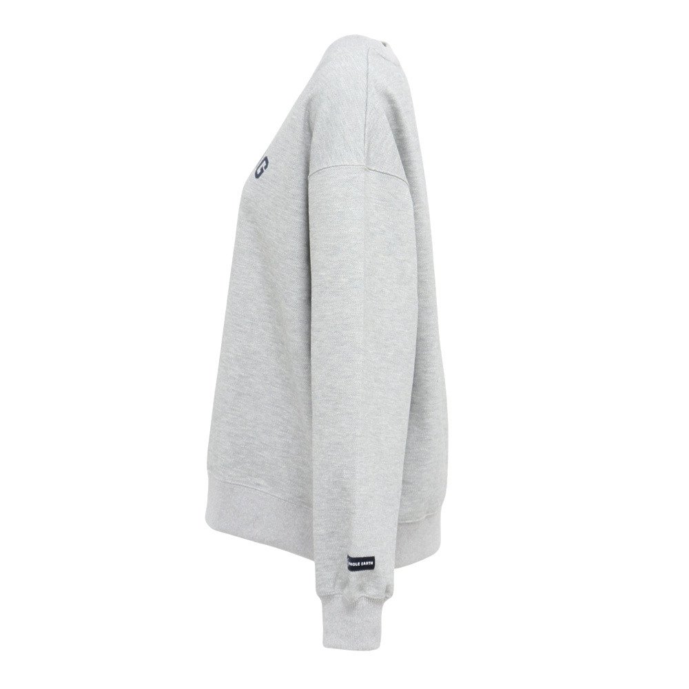 ホールアース（Whole Earth）（レディース）プルオーバースウェット WE2UDZ72 GRY