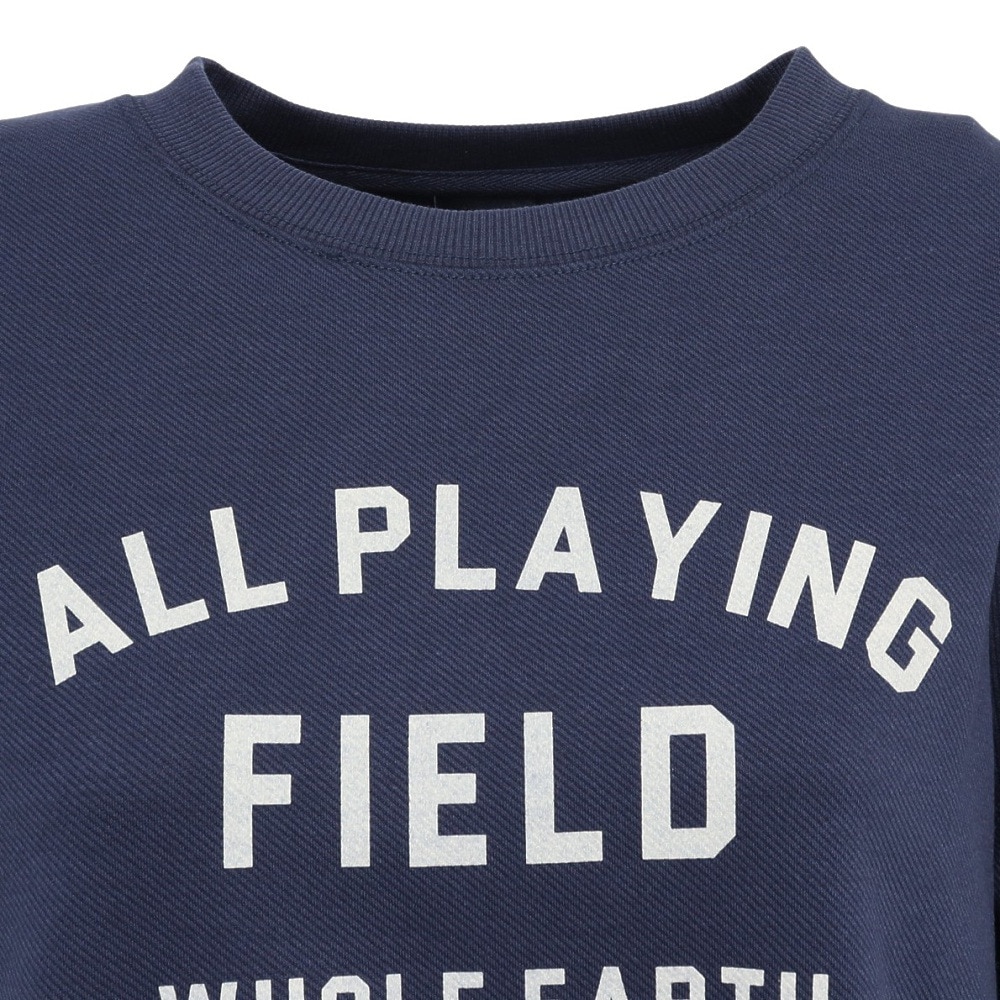 ホールアース（Whole Earth）（レディース）プルオーバー スウェットシャツ WE2UDZ72 NVY