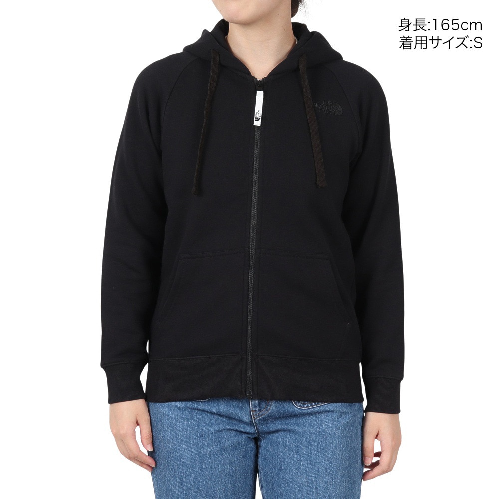 ザ・ノース・フェイス（THE NORTH FACE）（レディース）パーカー スウェット リアビューフルジップフーディ NTW12442 KK