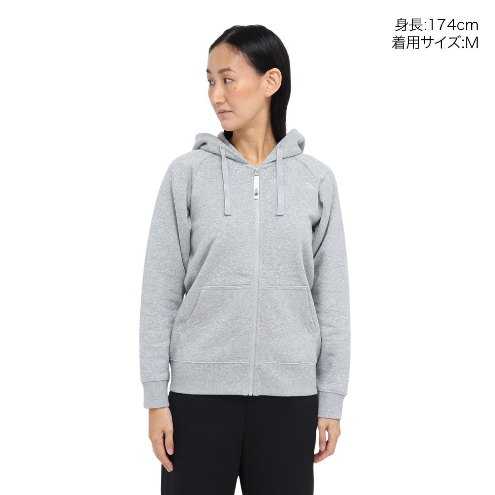 【新品】THE NORTH FACE リアビューフルジップフーディ グレー女 L ザ・ノース・フェイス（THE NORTH FACE）（レディース