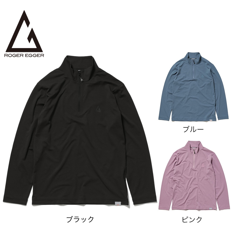 ロジャーエーガー（ROGEREGGER）（レディース）カットソー ルフトドライPP ジップ RE24SUK5620006 PNK