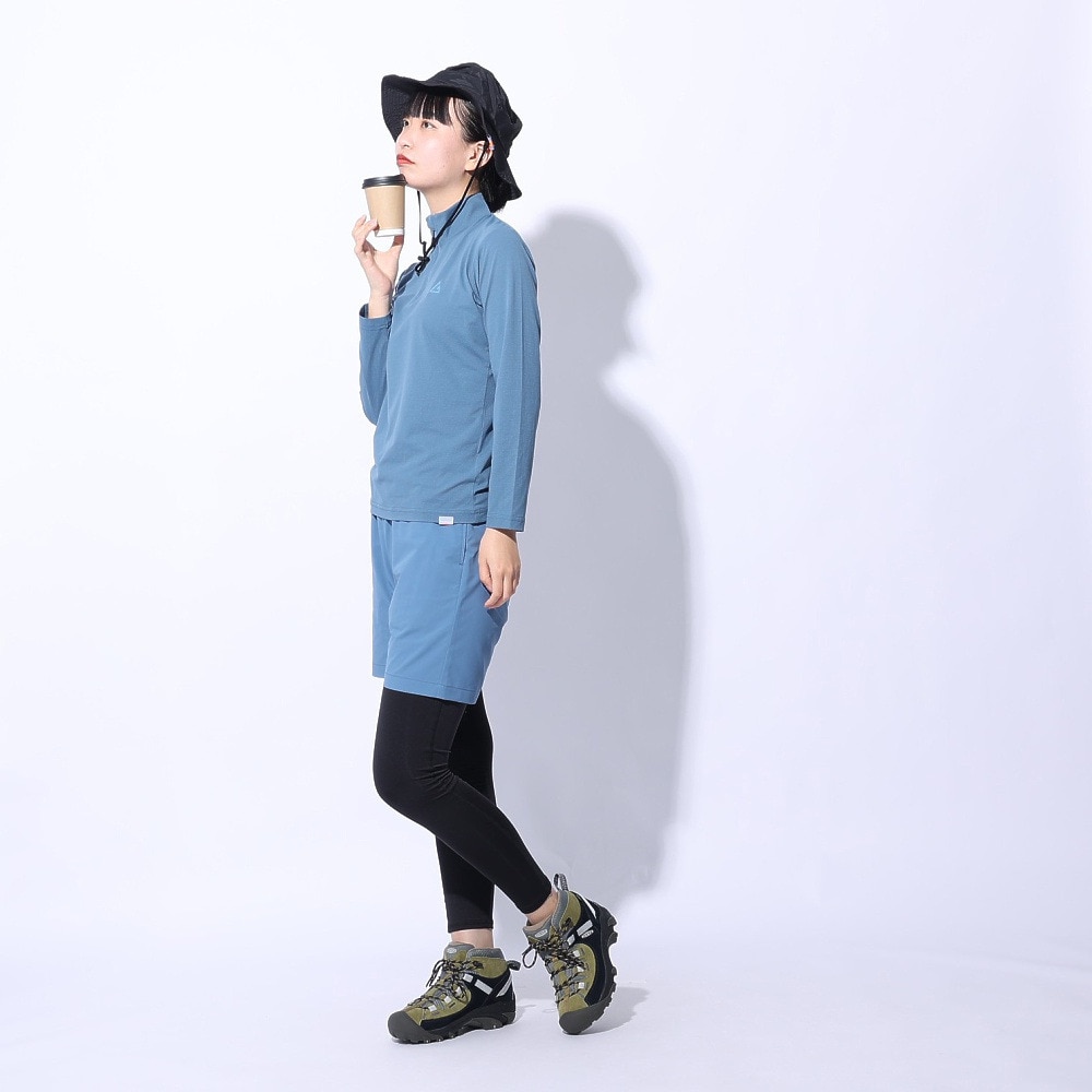 ロジャーエーガー（ROGEREGGER）（レディース）カットソー ルフトドライPP ジップ RE24SUK5620006 BLU
