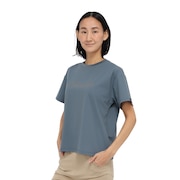 (レディース)カットソー 半袖 LONG COOL Tシャツ WE2TDZ57 BGRY