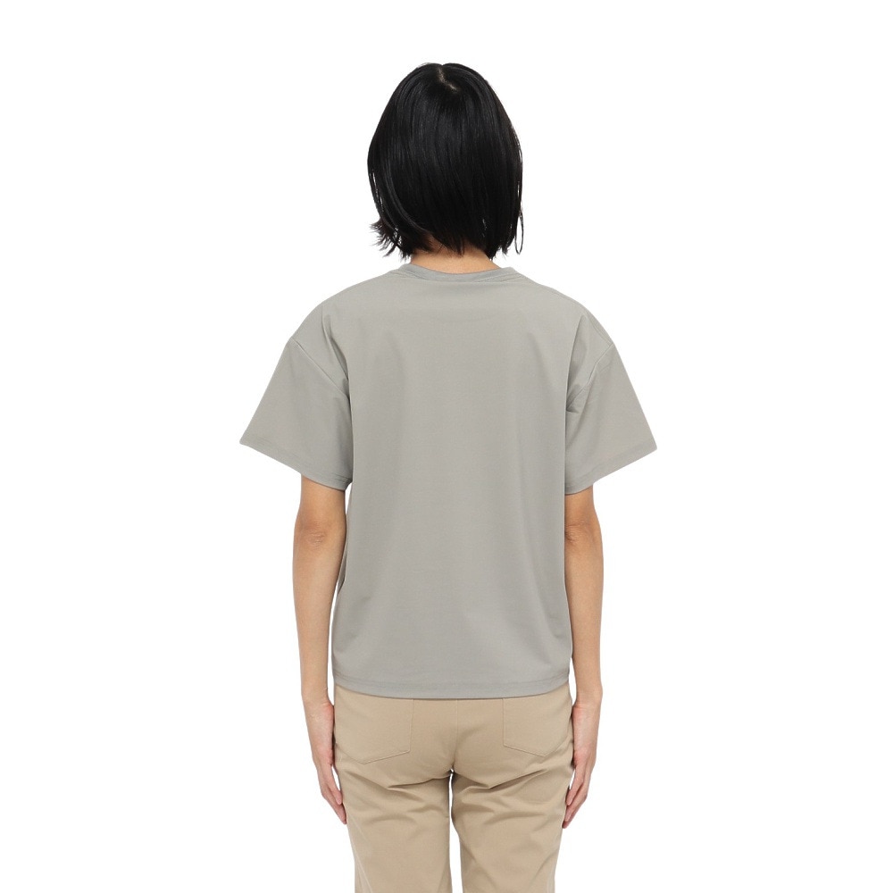ホールアース（Whole Earth）（レディース）カットソー 半袖 LONG COOL Tシャツ WE2TDZ57 OLIVE