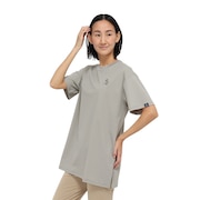 (レディース)カットソー 半袖 LONG COOL Tシャツ WE2TDZ58 OLIVE