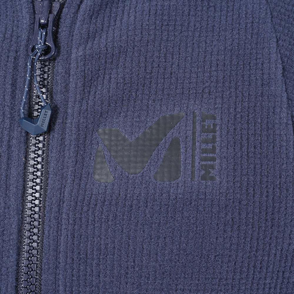 ミレー（Millet）（レディース）ジップアップ フリース K ライトグリット ジャケット MIV9485-7317