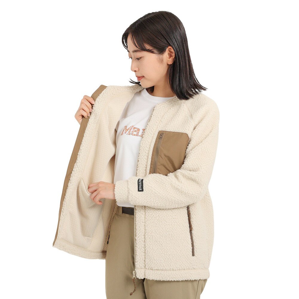 マーモット（Marmot）（レディース）アウトドア ジャケット アウター ジップアップ フリース Boa Crew Coat TOWUJL44YY SEP