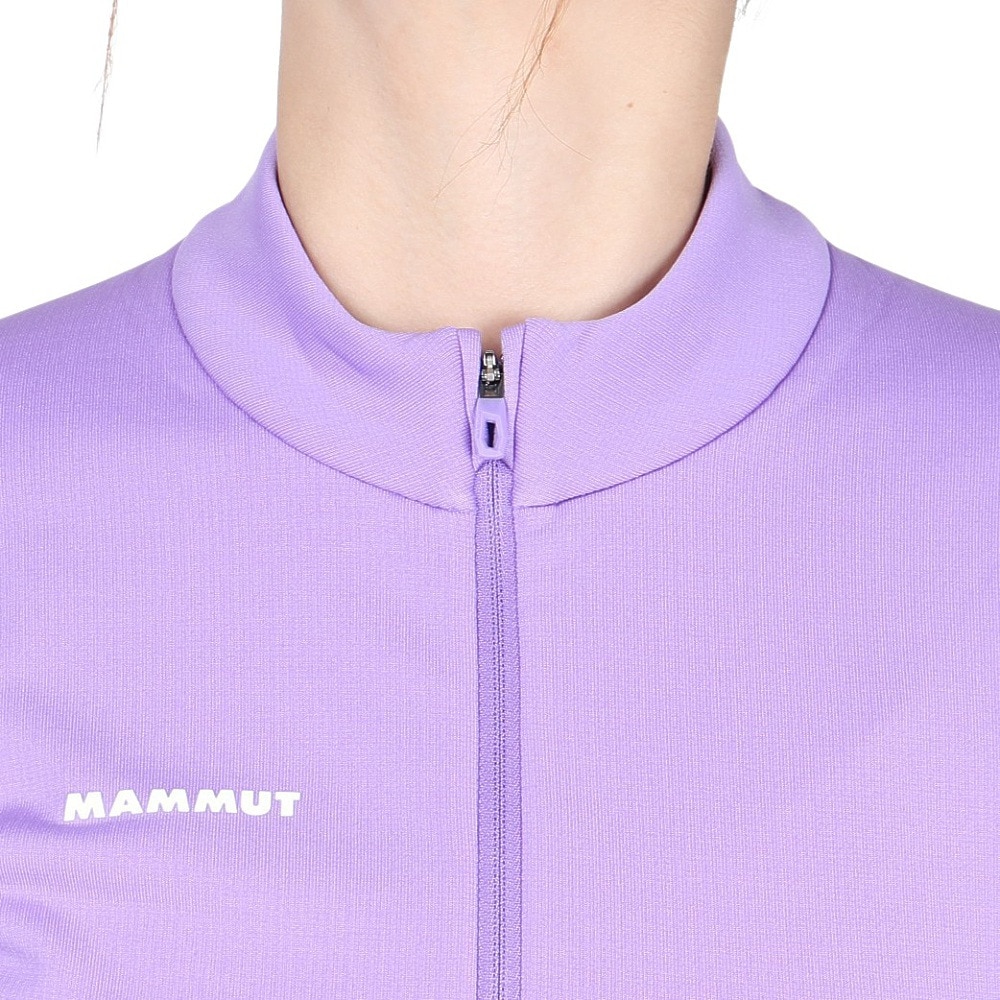マムート（MAMMUT）（レディース）トレッキングウェア エナジー ミッドレイヤー ハーフ ジップ プルオーバー 1016-01130-6434