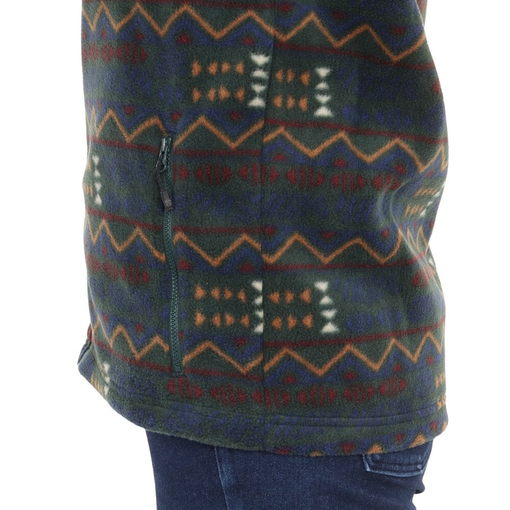 コロンビア（Columbia）（レディース）フルジップ フリース バックアイスプリングジャケット XL5820 370 グリーン