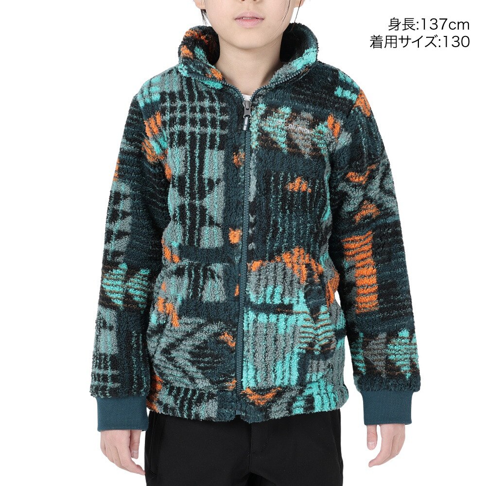 コロンビア（Columbia）（キッズ）ジュニア フリース ラゲッドリッジ2シェルパフルジップ AB0083 414