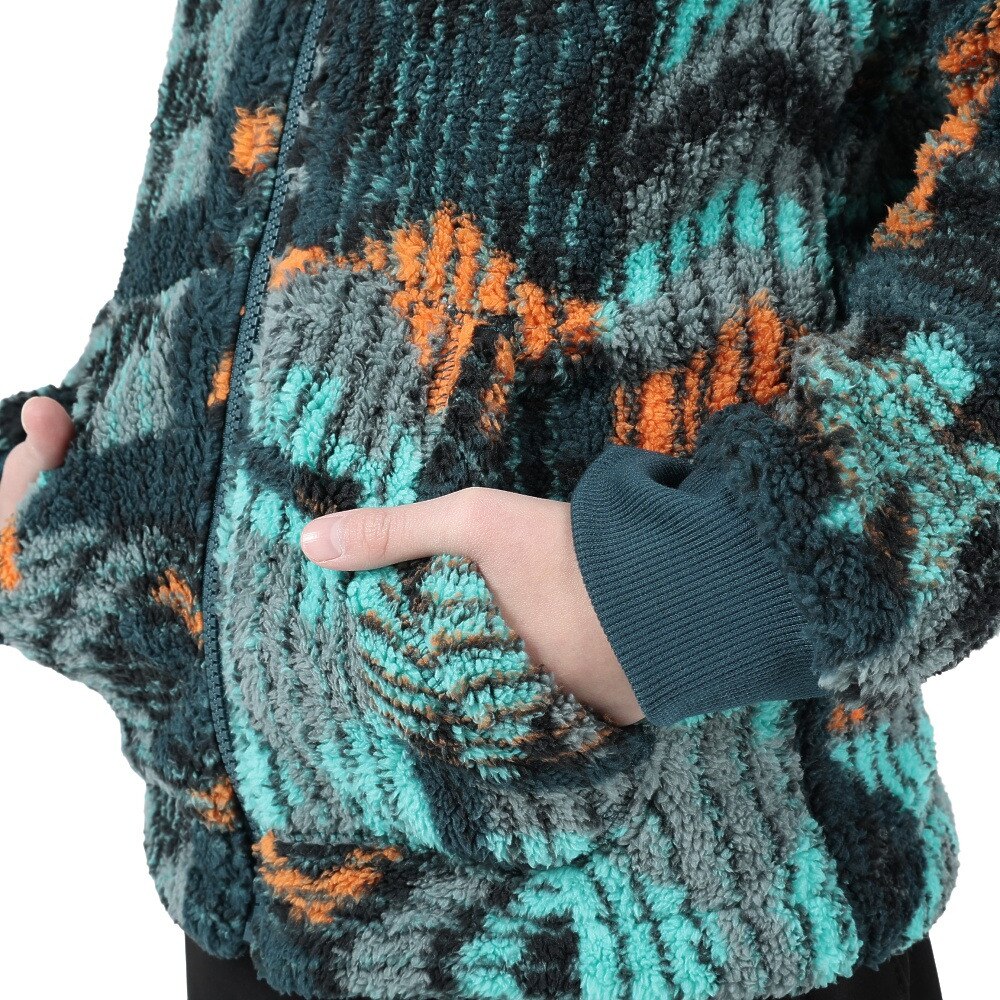 コロンビア（Columbia）（キッズ）ジュニア フリース ラゲッドリッジ2シェルパフルジップ AB0083 414