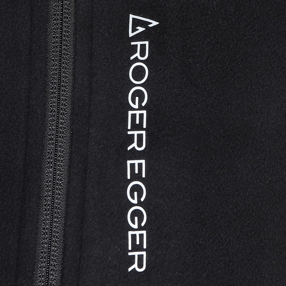 ロジャーエーガー（ROGEREGGER）（レディース）フルジップ フリース ルフトスタンドフリース RE24FHY5620011 BLK