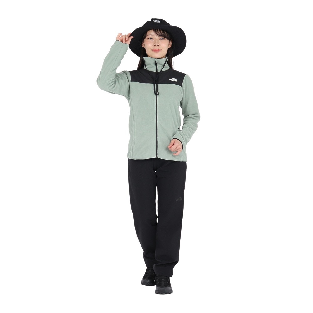 ザ・ノース・フェイス（THE NORTH FACE）（レディース）フルジップ フリース マウンテンバーサ マイクロジャケット NLW72404 IG