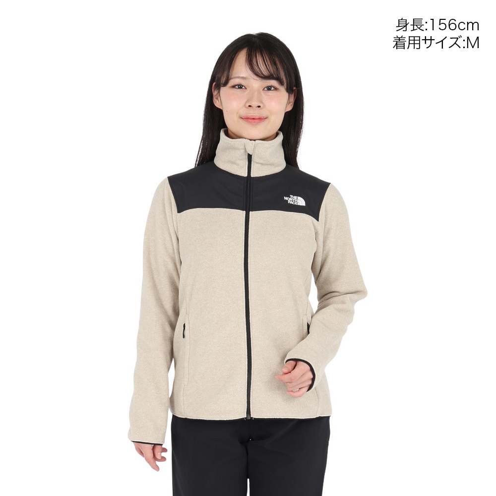ザ・ノース・フェイス（THE NORTH FACE）（レディース）フルジップ フリース マウンテンバーサ マイクロジャケット NLW72404 OM