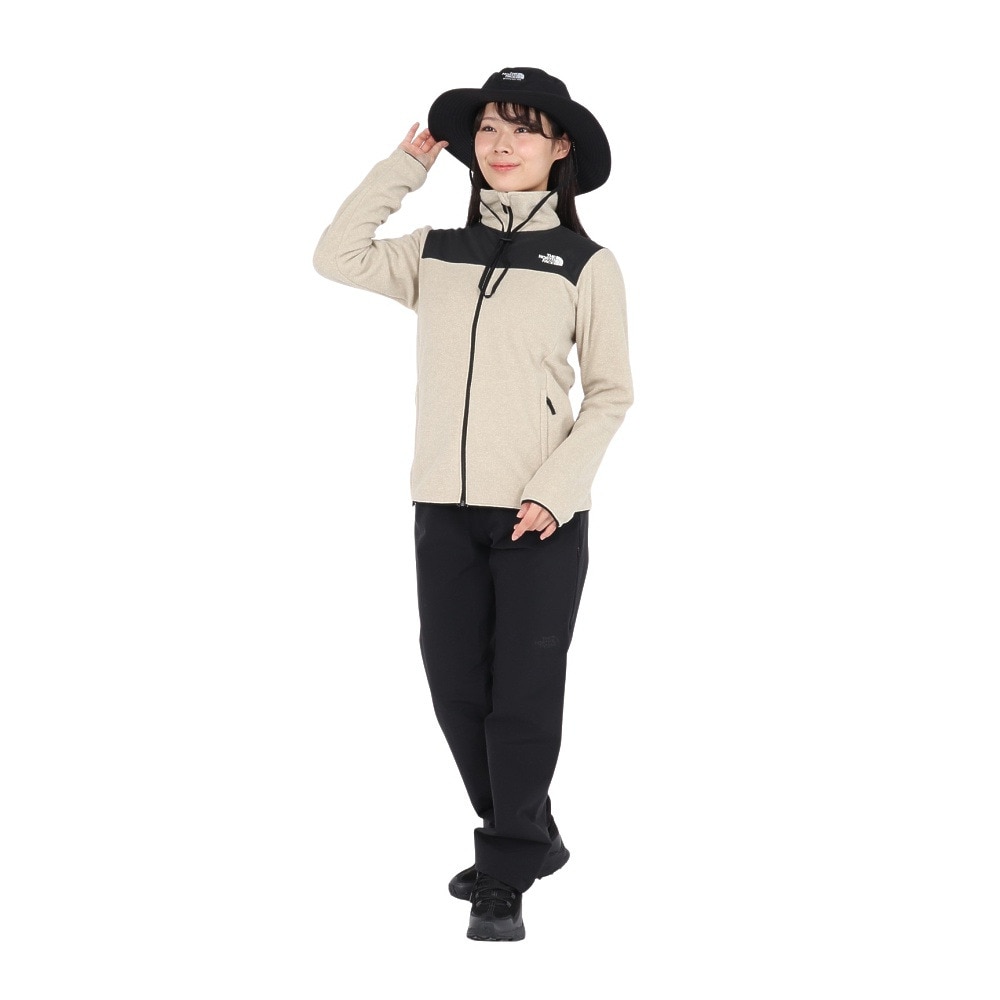 ザ・ノース・フェイス（THE NORTH FACE）（レディース）フルジップ フリース マウンテンバーサ マイクロジャケット NLW72404 OM