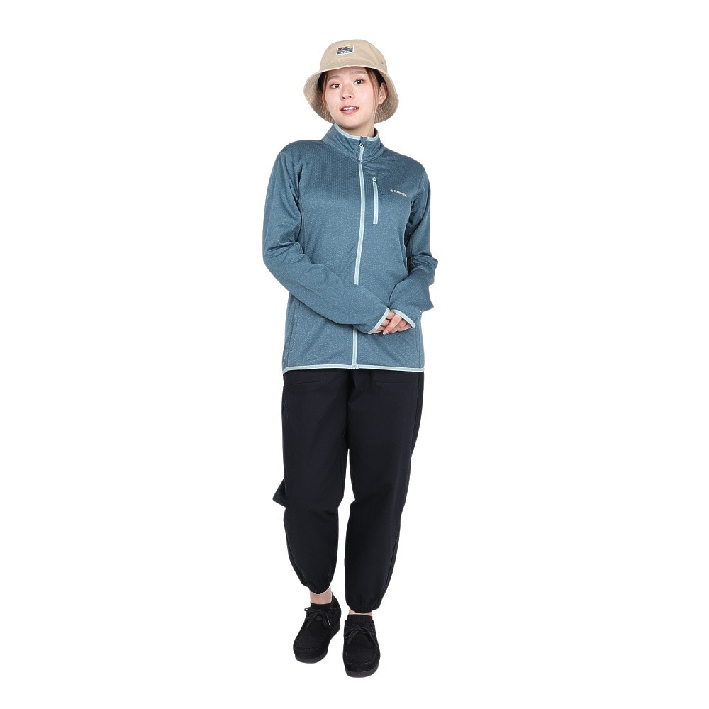 コロンビア（Columbia）（レディース）フルジップ フリース エッセンシャルハイクグリッドフリースフルジップジャケット AR0670 429