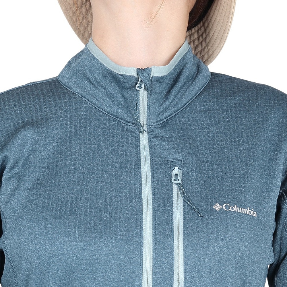 コロンビア（Columbia）（レディース）フルジップ フリース エッセンシャルハイクグリッドフリースフルジップジャケット AR0670 429