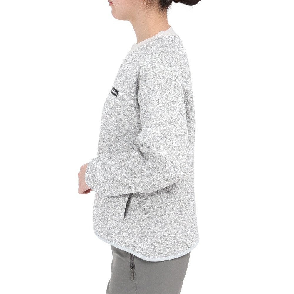 クルーネック フリース ウィメンズ ラベルリッジクルーネック PL7277 020 3