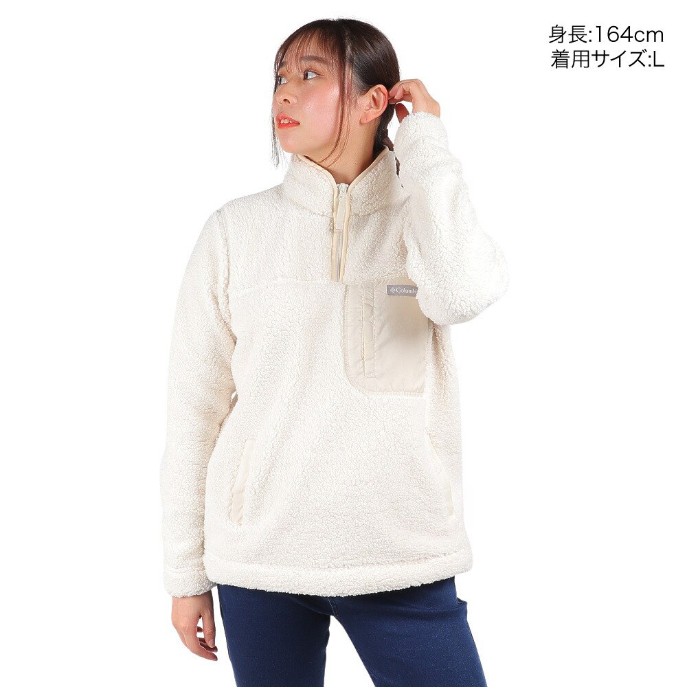 コロンビア（Columbia）（レディース）ウエストベンド1/4ジッププルオーバージャケット AR4910 192