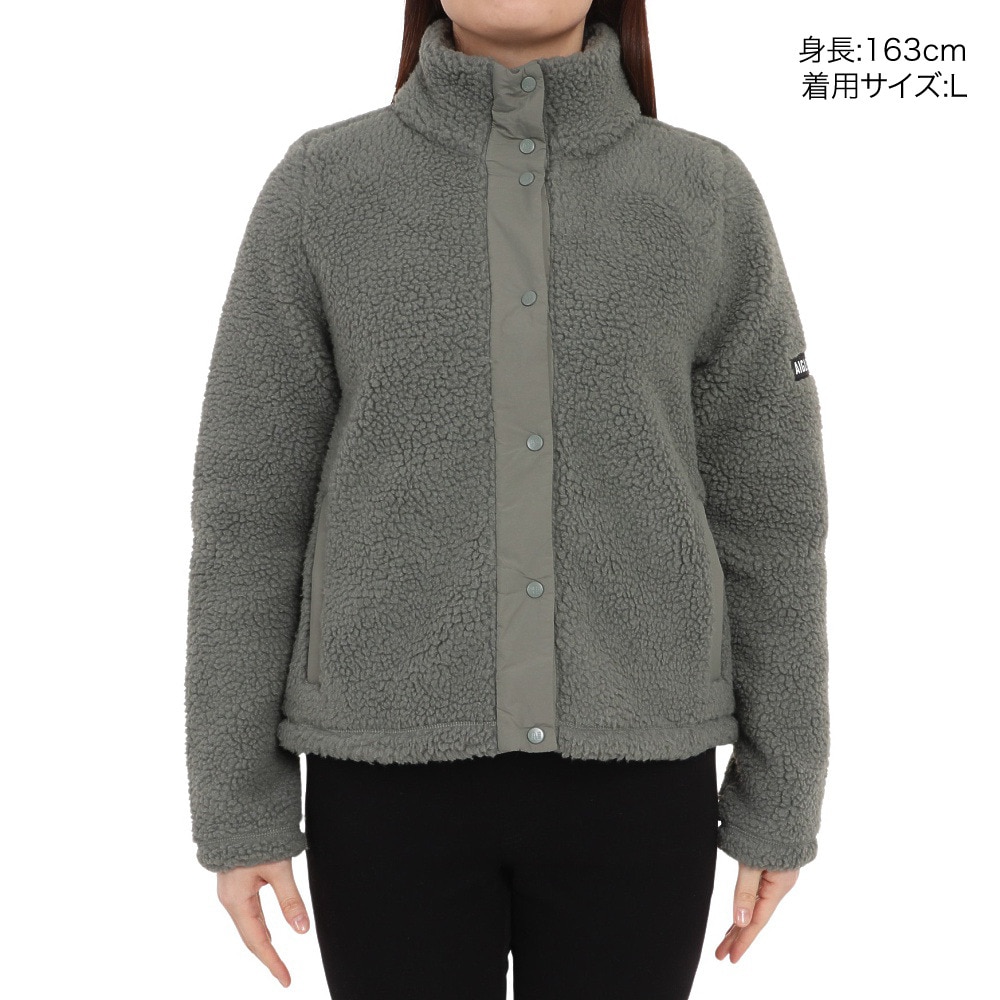 エーグル（AIGLE）（レディース）ボアジャケット シェルパフリース ZSFAO21-00B