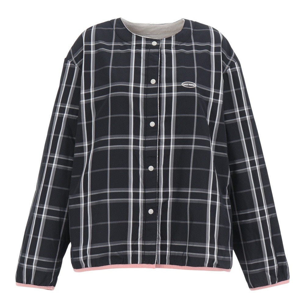 クリフメイヤー(KRIFF MAYER)リバーシブルフリースカーデ W2525130X:12:L/GRAY(Lady’s) クリフメイヤー（KRIFF MAYER）（レディース）リバーシブルフリース