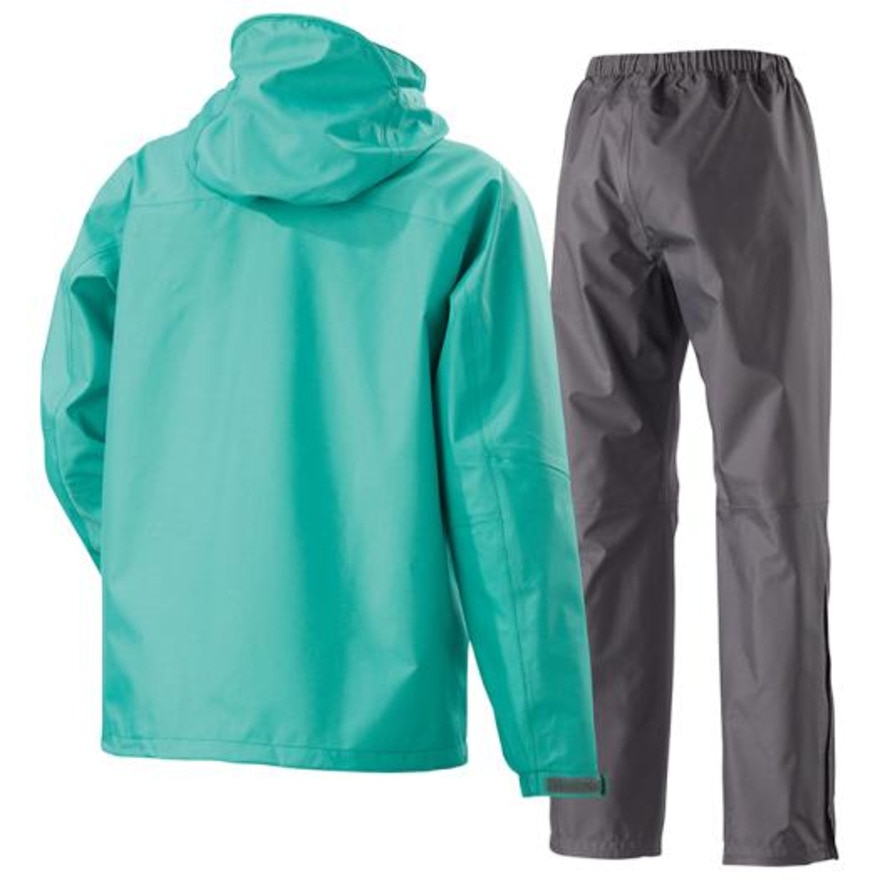 ミズノ（MIZUNO）（レディース）レインウェア 上下セット 雨具 防水透湿 撥水 ベルグテック EX ストームセイバー VI レインスーツ A2MG8C0124
