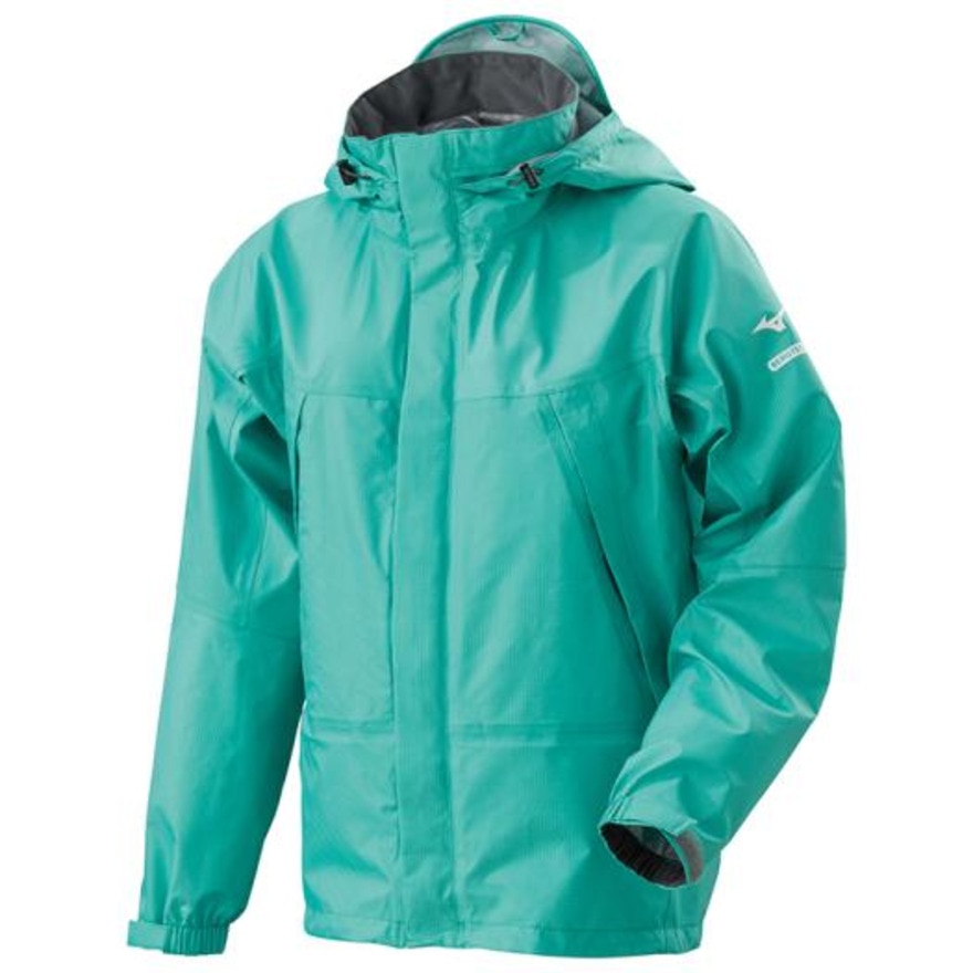ミズノ（MIZUNO）（レディース）レインウェア 上下セット 雨具 防水透湿 撥水 ベルグテック EX ストームセイバー VI レインスーツ A2MG8C0124