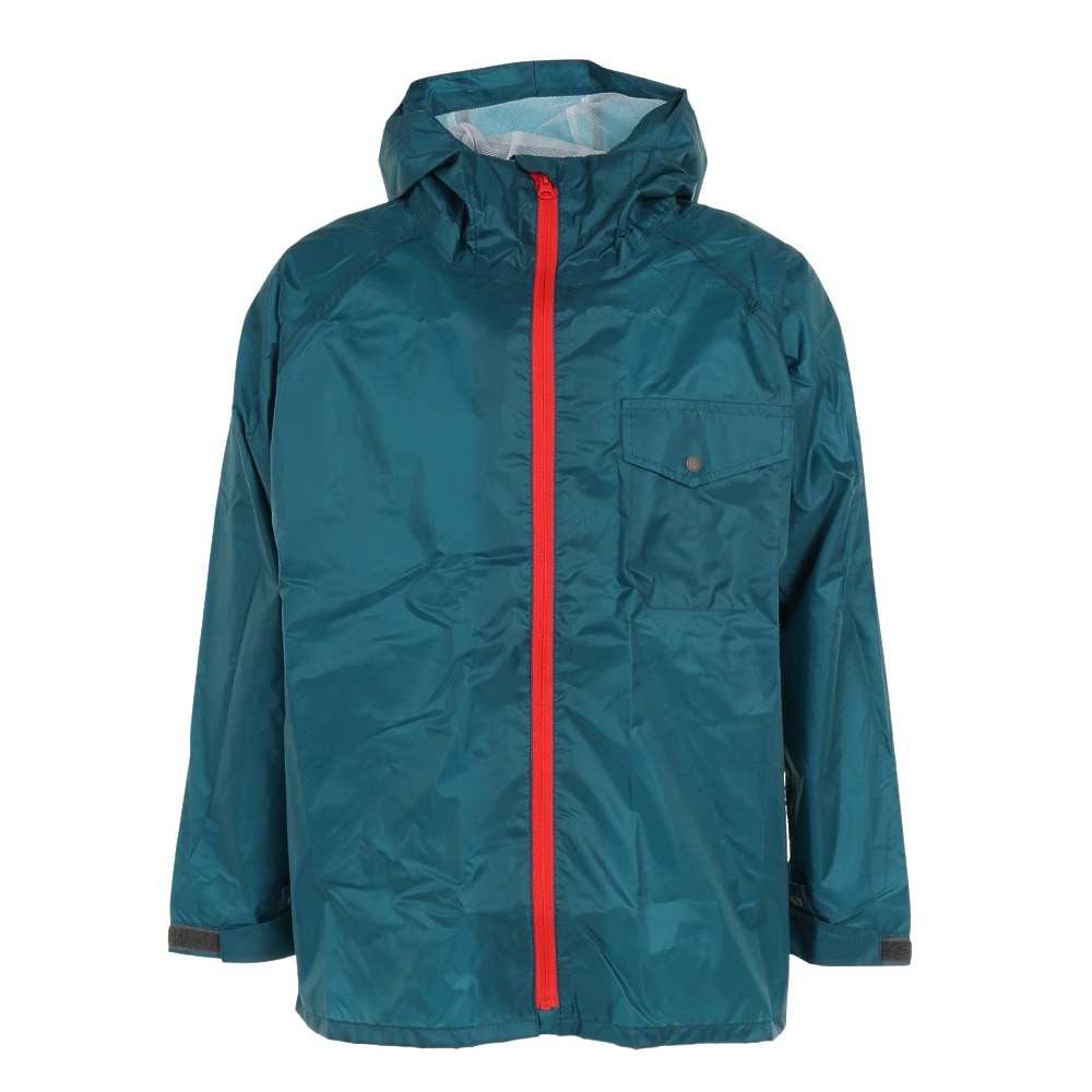 マック（Makku）（レディース、キッズ）レインウェア 上下セット 大人 子供 雨具 撥水 防水 レインスーツ アジャストマックライト AS-7100 裾上げ調整