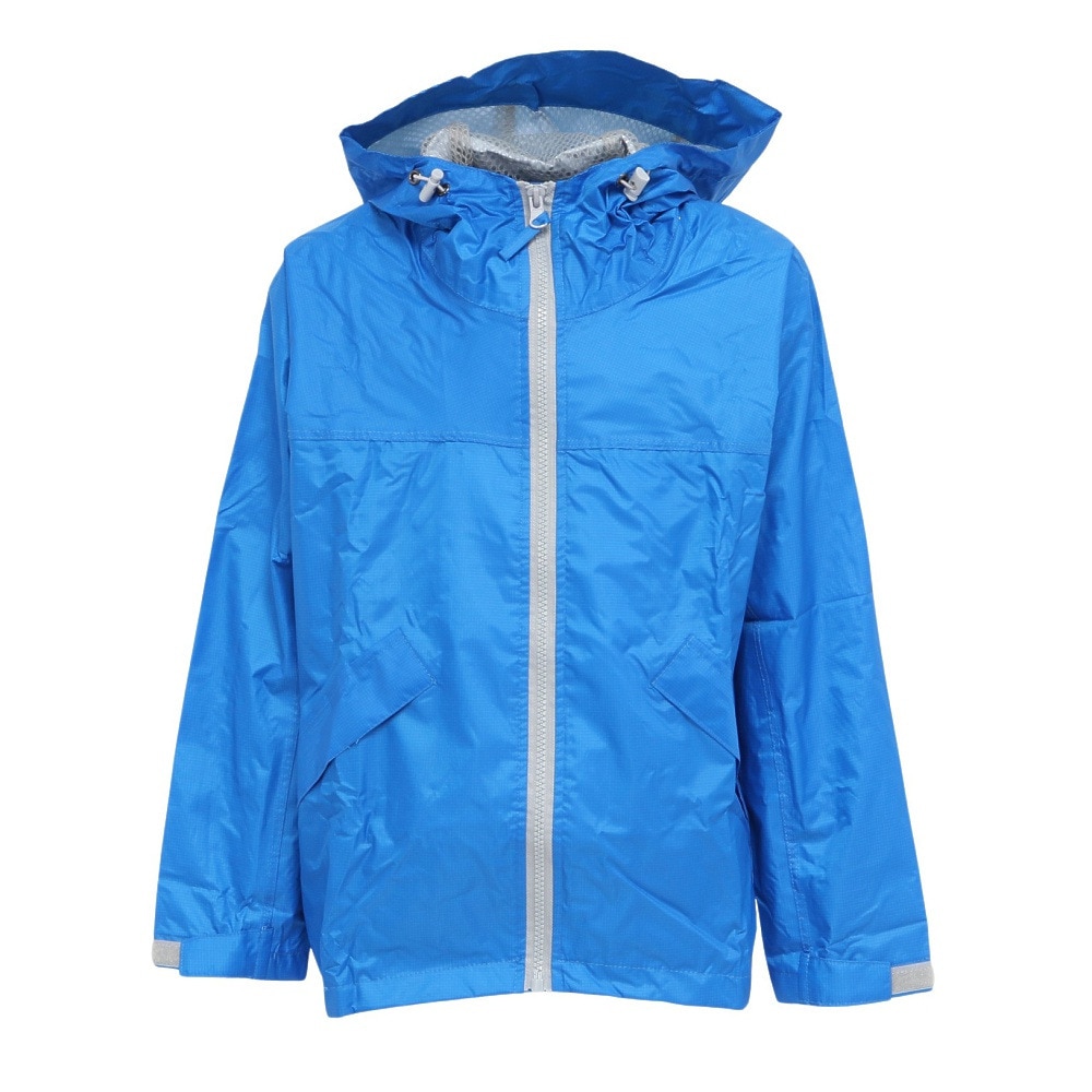 カジメイク（KAJIMEIKU）（キッズ）雨具 防水 子供用レインスーツ 上下セット 7560 ブルー
