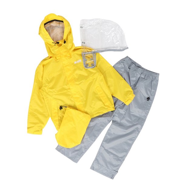 ロゴス（LOGOS）（キッズ）雨具 防水 キッズレインスーツ 34010521 