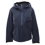 ホールアース（Whole Earth）（レディース）ストレッチレインジャケット ネイビー WE21HN12NVYY レインウェア アウトドア キャンプ レジャー 登山 雨具