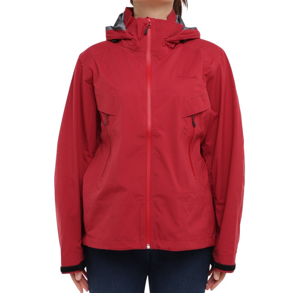 ホールアース（Whole Earth）（レディース）ストレッチレインジャケット WE21HN12MZTY マゼンダ 収納袋付★★★