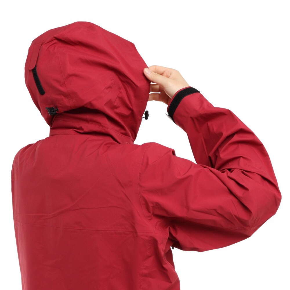 ホールアース（Whole Earth）（レディース）ストレッチレインジャケット WE21HN12MZTY マゼンダ 収納袋付★★★