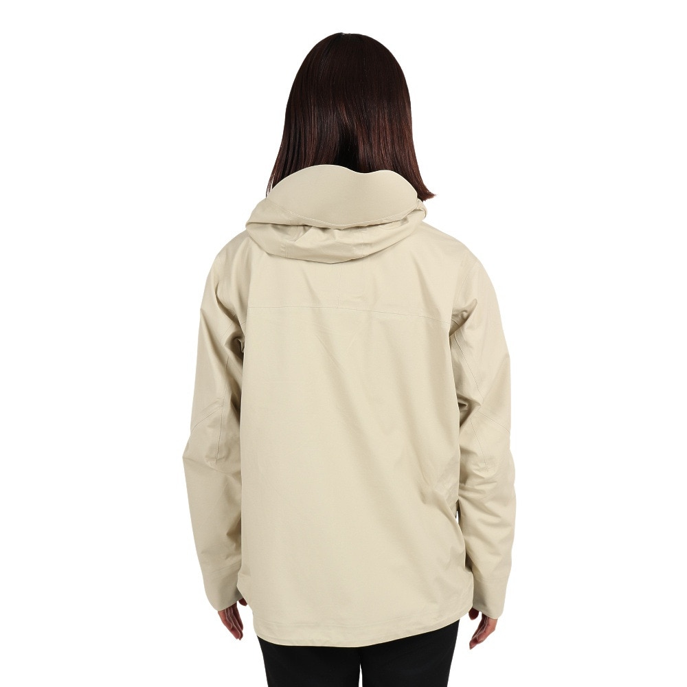ロジャーエーガー（ROGEREGGER）（レディース）レインジャケット 雨具 防水 CLIMAセンサー W RE2STN562030BEG ベージュ 収納袋付 レインウェア