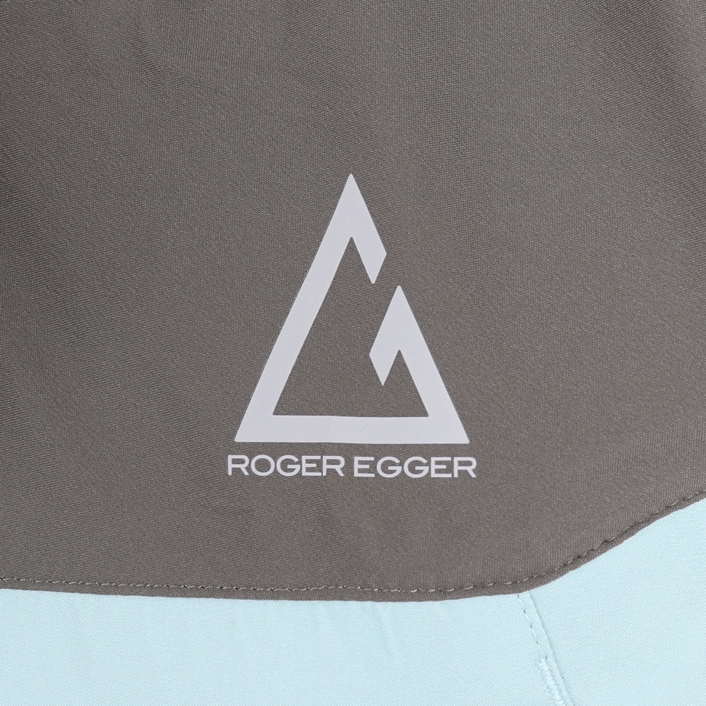 ロジャーエーガー（ROGEREGGER）（レディース）レインジャケット 雨具 防水 CLIMAセンサー W RE2STN562030CBL サックス 収納袋付