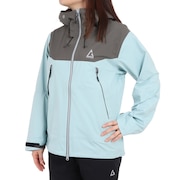 (レディース)レインジャケット 雨具 防水 CLIMAセンサー W RE2STN562030CBL サックス 収納袋付 レインウェア