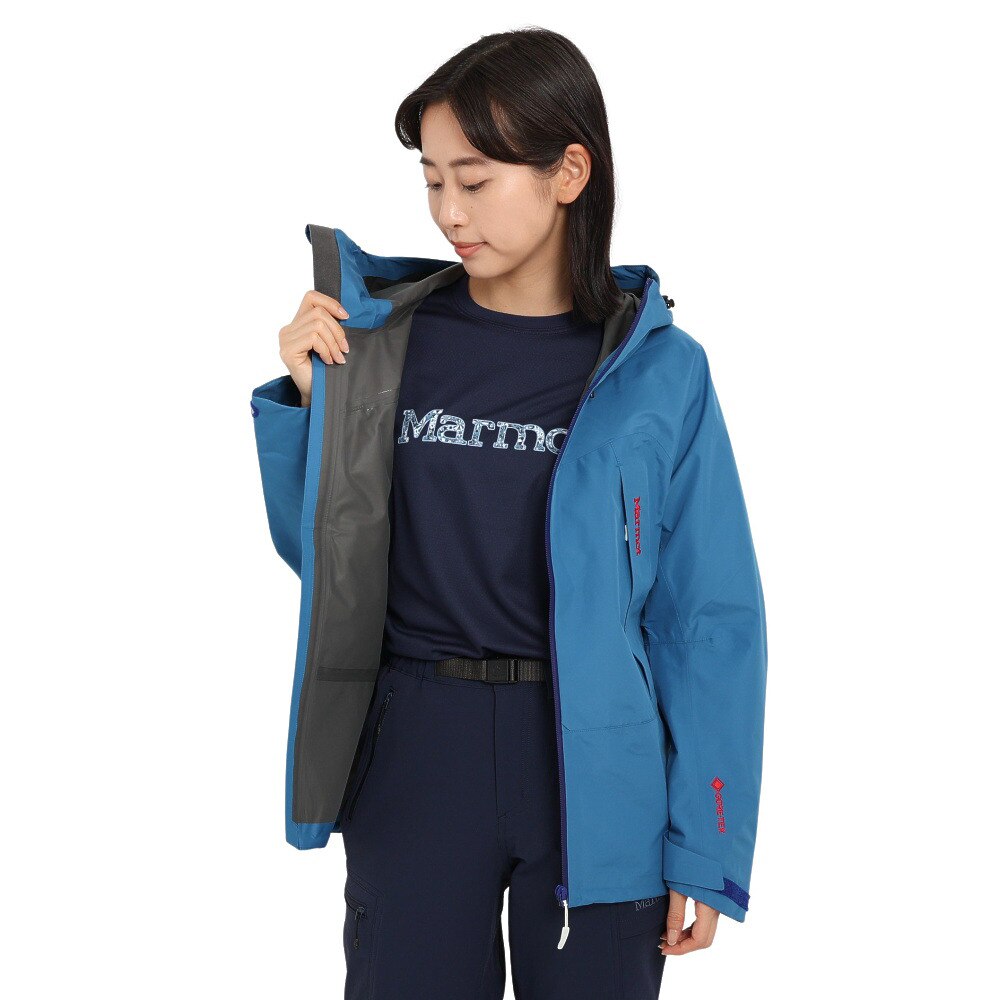 マーモット（Marmot）（レディース）レインジャケット 雨具 防水 クラウドブレーカージャケット TOWUJK02 ATB