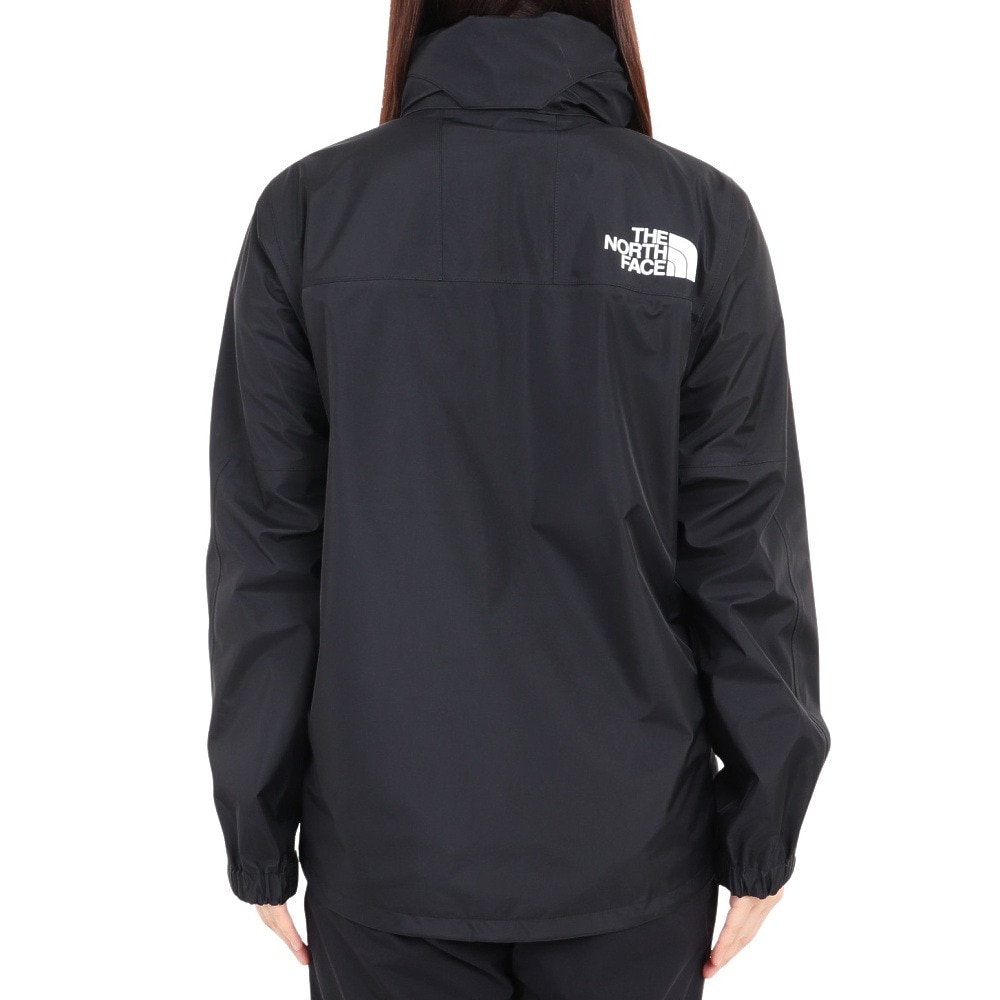 ザ・ノース・フェイス（THE NORTH FACE）（レディース）レインジャケット 雨具 防水 マウンテン レインテックス ジャケット NPW12333 K ブラック 収納袋付