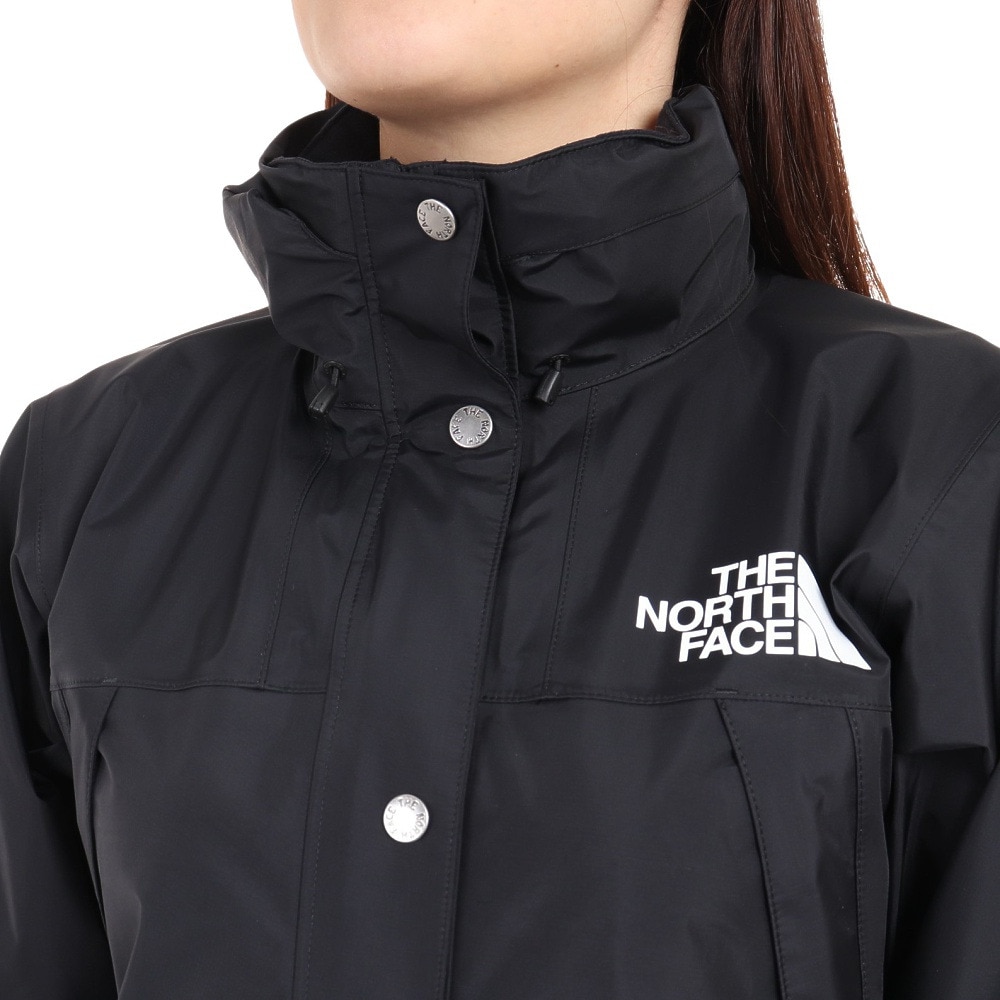 ザ・ノース・フェイス（THE NORTH FACE）（レディース）レインジャケット 雨具 防水 マウンテン レインテックス ジャケット NPW12333 K ブラック 収納袋付