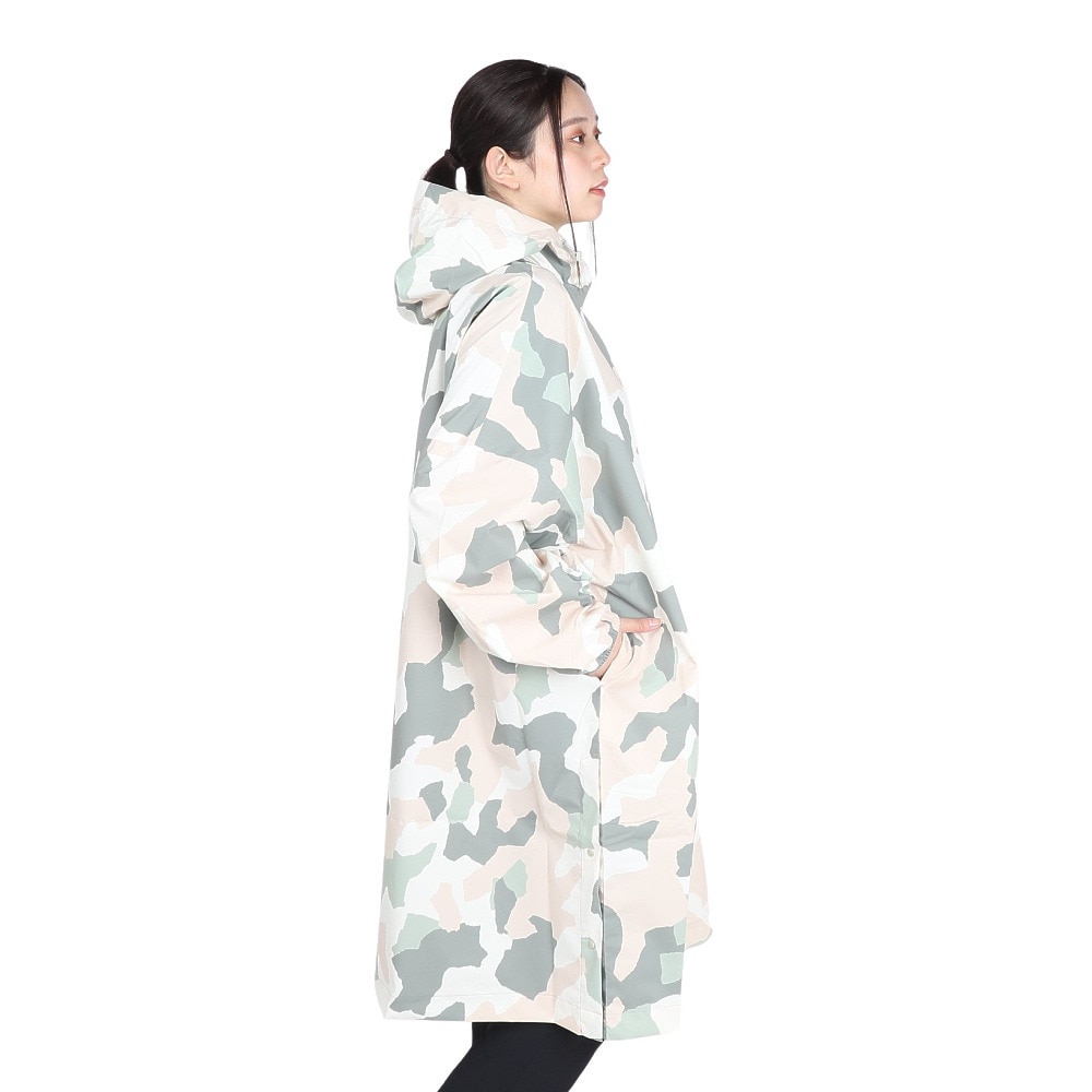 エーグル（AIGLE）（レディース）レインジャケット 雨具 防水 パッカブルポンチョ ZBFAV73-006
