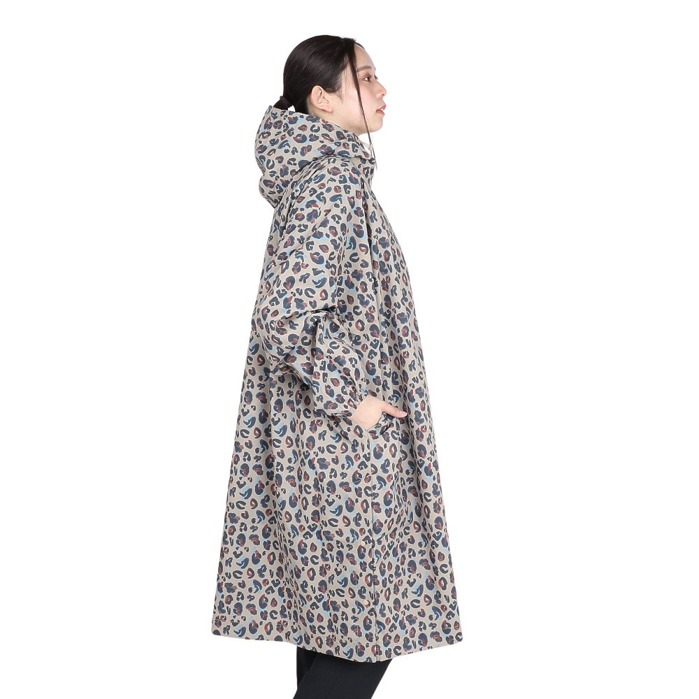 エーグル（AIGLE）（レディース）レインコート 雨具 防水 レインウェア パッカブルポンチョ ZBFAV73-007