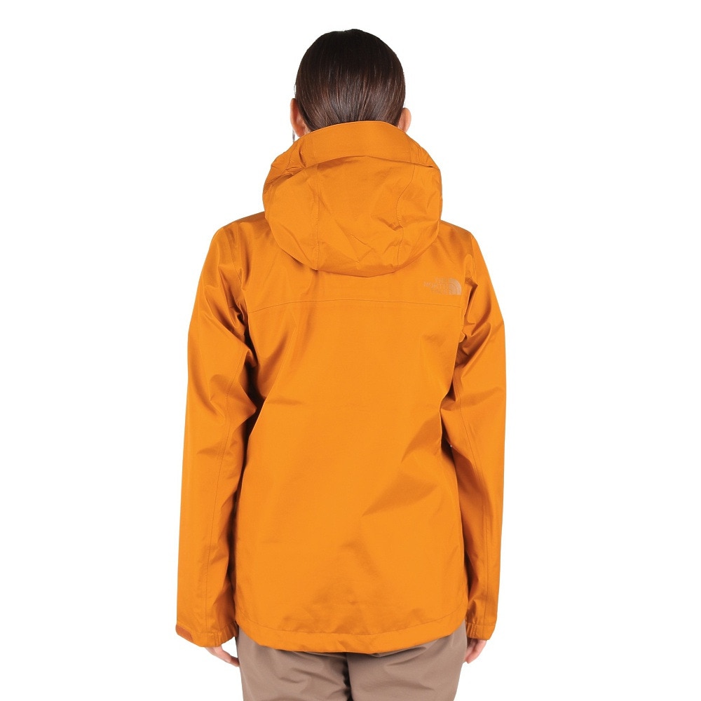 ノースフェイス（THE NORTH FACE）（レディース）レインジャケット 雨具 防水 フューチャーライトドリズルジャケット NPW12401 TM オレンジ 収納袋付