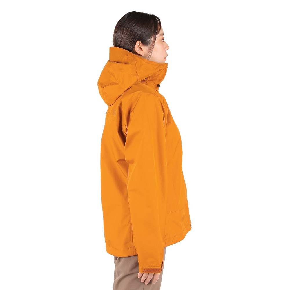 ノースフェイス（THE NORTH FACE）（レディース）レインジャケット 雨具 防水 フューチャーライトドリズルジャケット NPW12401 TM オレンジ 収納袋付