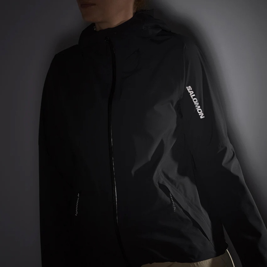 サロモン（SALOMON）（レディース）レインジャケット 雨具 防水透湿 シェルジャケット OUTERPATH 2.5L WATERPROOF LC2207100