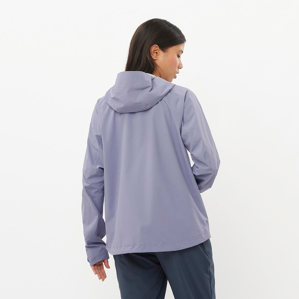 サロモン（SALOMON）（レディース）レインジャケット 雨具 防水 OUTERPATH 2.5L シェルジャケット LC2468300