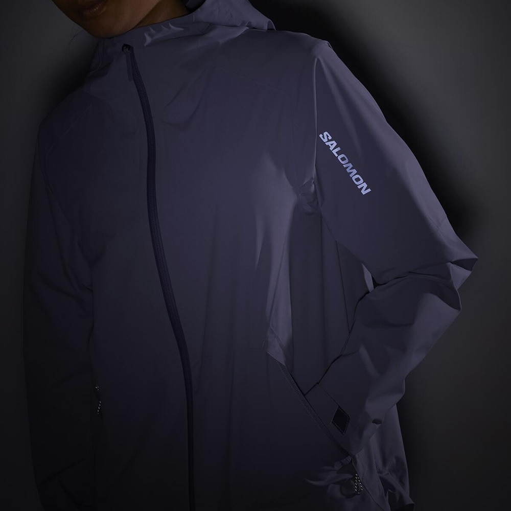 サロモン（SALOMON）（レディース）レインジャケット 雨具 防水 OUTERPATH 2.5L シェルジャケット LC2468300