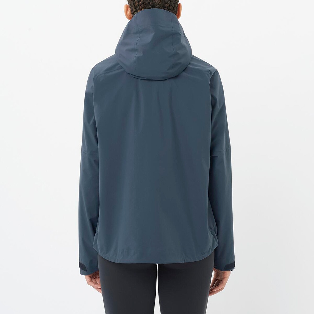 サロモン（SALOMON）（レディース）レインジャケット 雨具 防水 OUTERPATH 2.5L WP ジャケット LC2646700