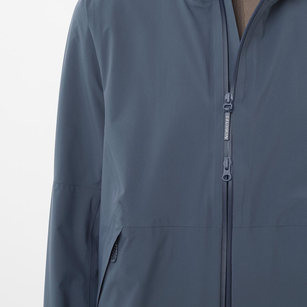 サロモン（SALOMON）（レディース）レインジャケット 雨具 防水 OUTERPATH 2.5L WP ジャケット LC2646700